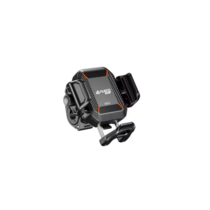 NUKROTECH M33 4 Yastıklı Titreşim Modüllü Telefon Tutucu